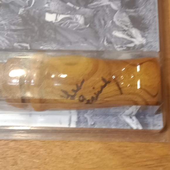 Autographed Custom Reed Duck Call - Picture 2 of 2